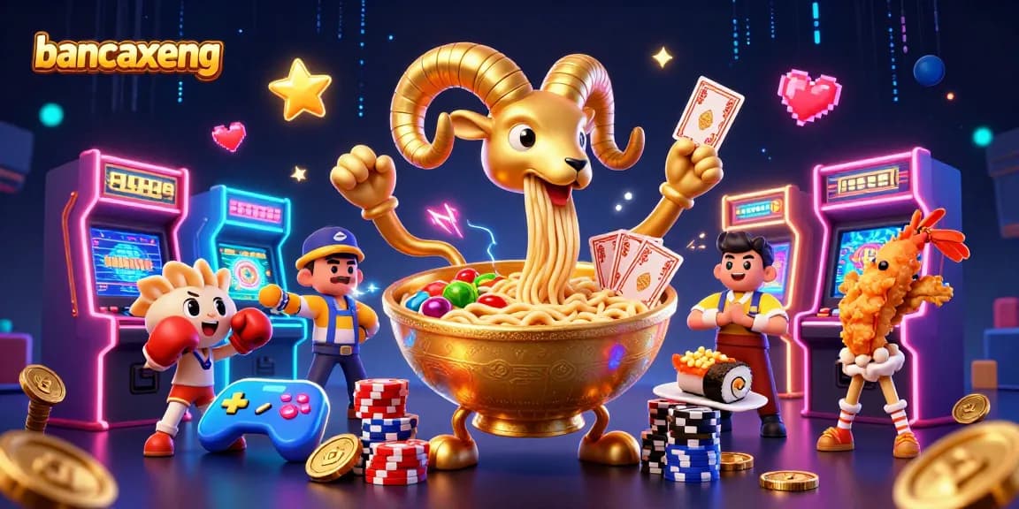 Experience vibrant fishing action with bancaxeng in a dazzling 3D carnival of casino fun.
