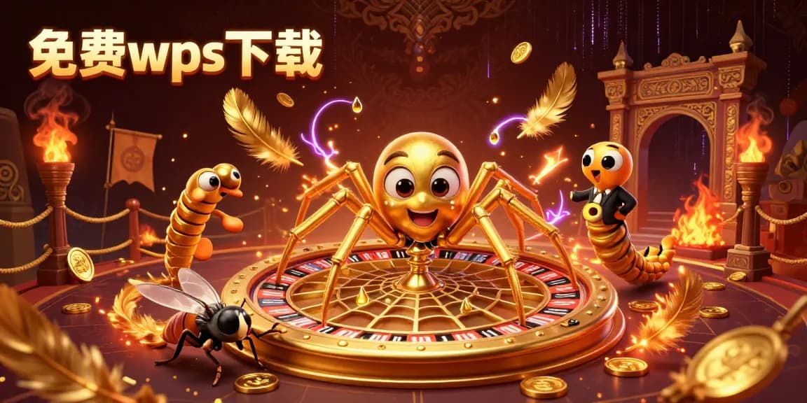在这幅充满了金光闪闪的细节中，体验免费wps下载带来的高效办公，玩家不断下注，尽享在线文档的便利。