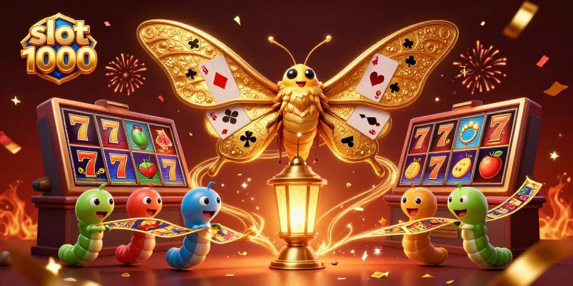 Slot 1000 menghadirkan keseruan jackpot dengan simbol keberuntungan dan suasana kasino yang memikat.