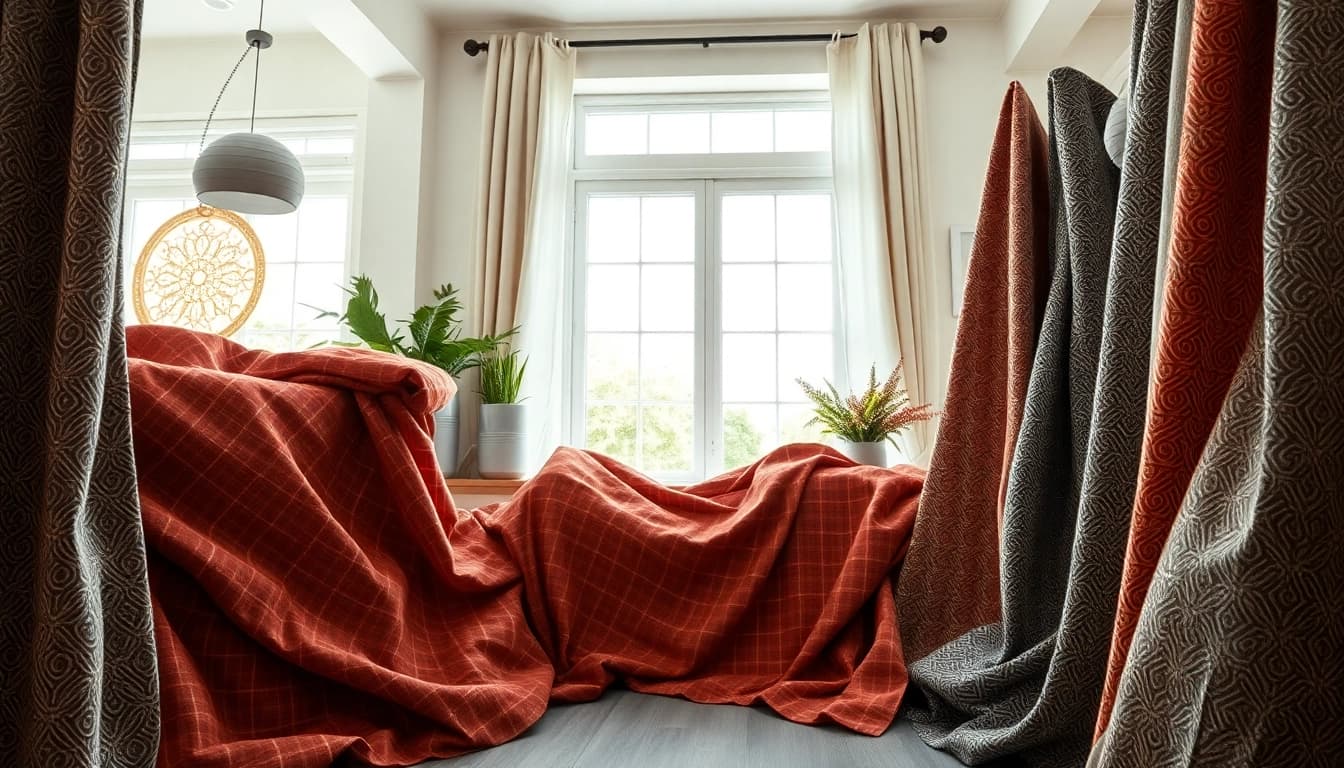 Transform your space with gordijnvoering hema fabrics, showcasing texture and style in modern interiors.