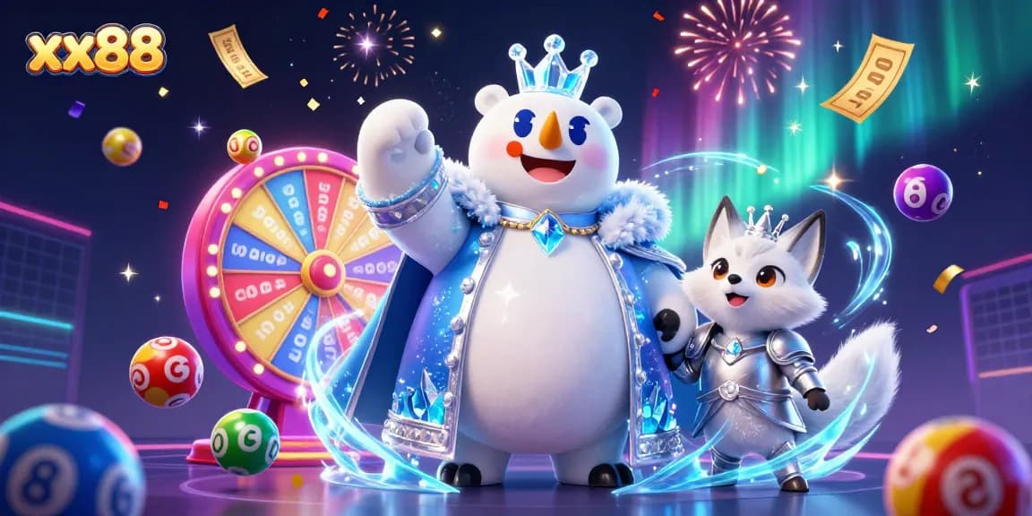 Engage in thrilling gameplay at xx88 with vibrant casino elements and fun characters.
