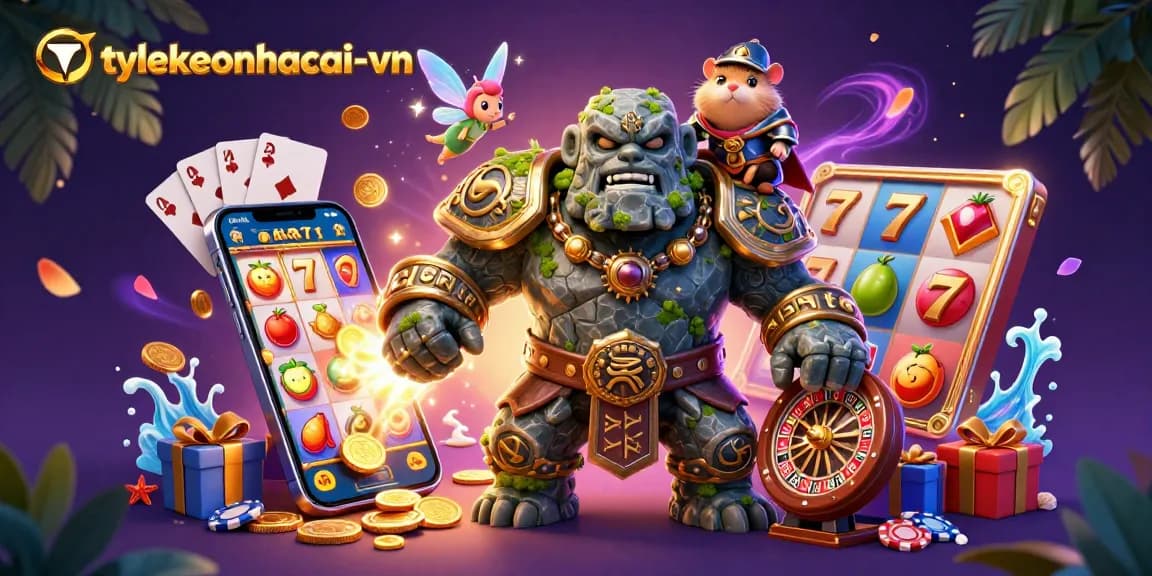 Experience remarkable wins at tylekeonhacai-vn with enchanting characters in an immersive slot gaming scene.