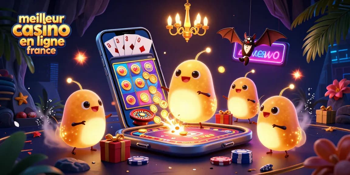 Expérimentez le meilleur casino en ligne en France avec des jeux animés, des lumières vibrantes et une expérience immersive.