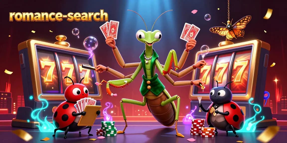 Engage in thrilling gameplay at romance-search with soaring slot reels and dynamic casino elements.