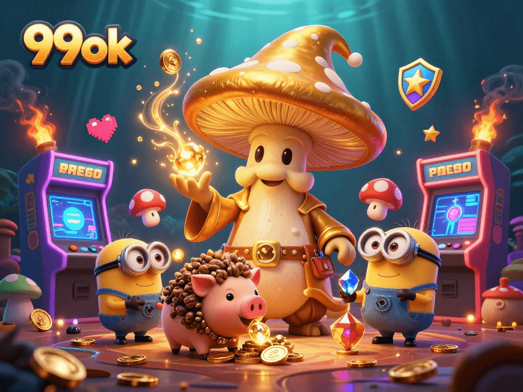 Engage in the exciting world of 99ok, where treasure awaits amidst golden games and magical creatures.