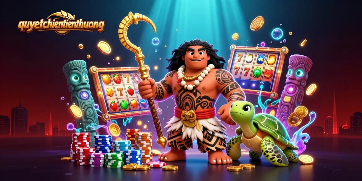 Engage with the exciting gameplay of quyetchientienthuong featuring vibrant characters and thrilling slot elements.