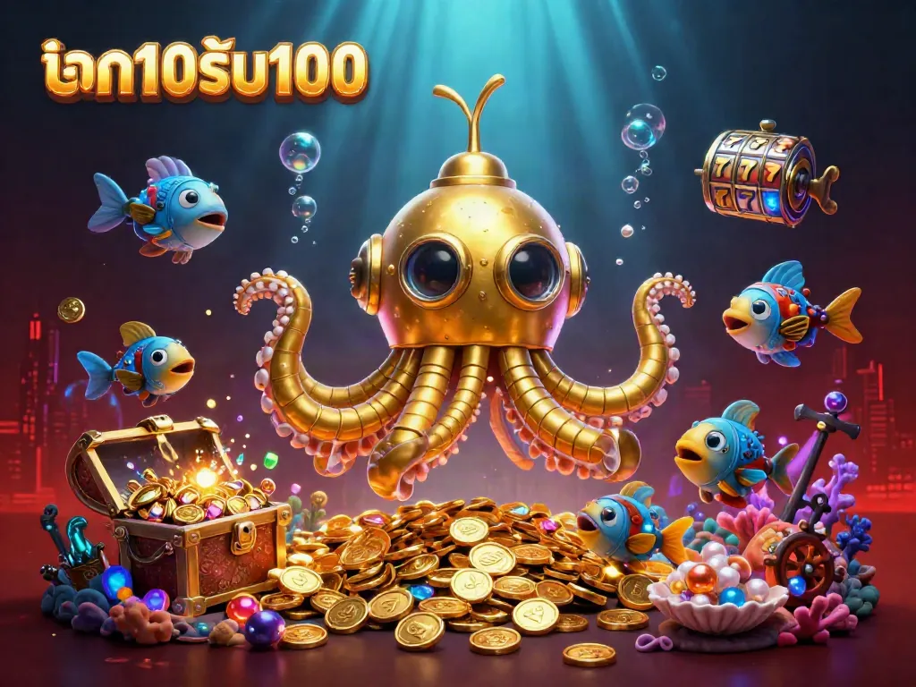 ฝาก10รับ100 พบกับการแสดงผลที่เหนือกว่าในคาสิโนออนไลน์ที่มาพร้อมกับฉากโจรสลัดที่เต็มไปด้วยเหรียญทอง
