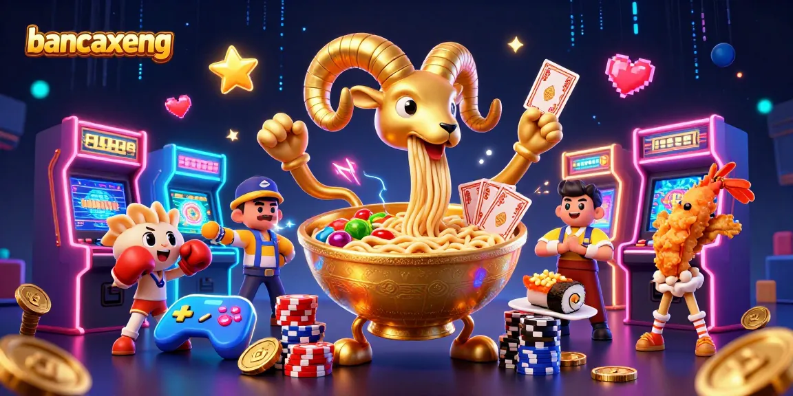 Experience vibrant fishing action with bancaxeng in a dazzling 3D carnival of casino fun.