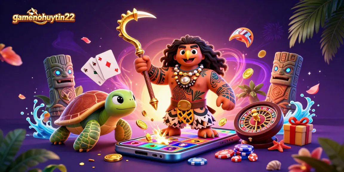 Experience exciting gameplay at gamenohuuytin22 with a thrilling Pai Gow digital illustration.