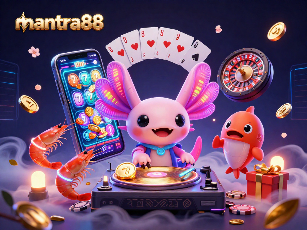 Spin and win with mantra88's dynamic slots and vibrant gaming scene featuring rich graphics.