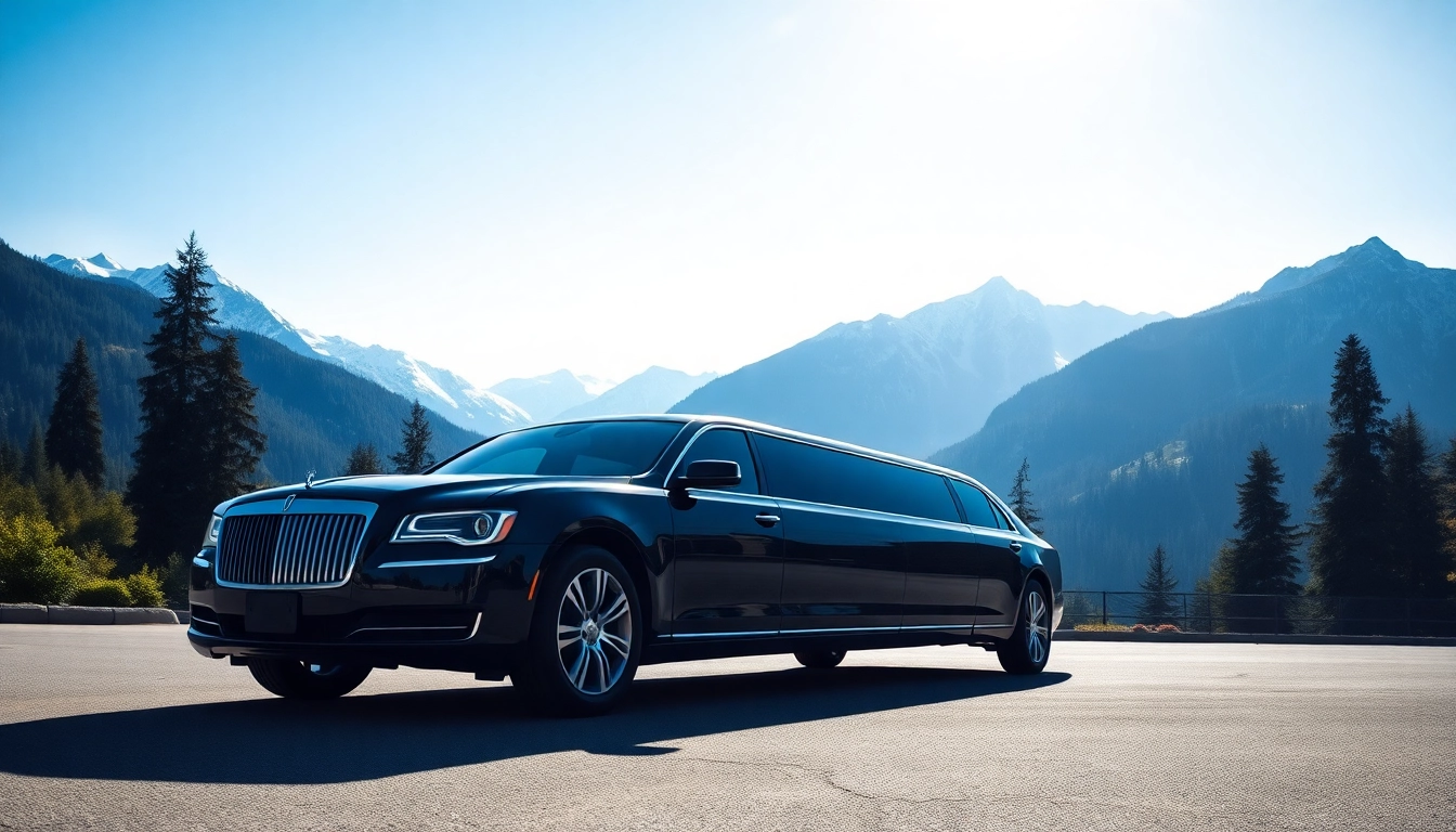 Experience comfort with a vancouver to whistler limo in scenic mountain surroundings.