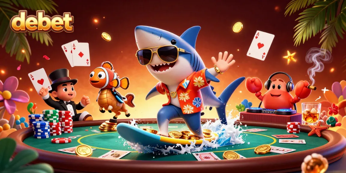 Engage with debet strategies at a vibrant casino-themed illustration showcasing high-energy gambling elements.