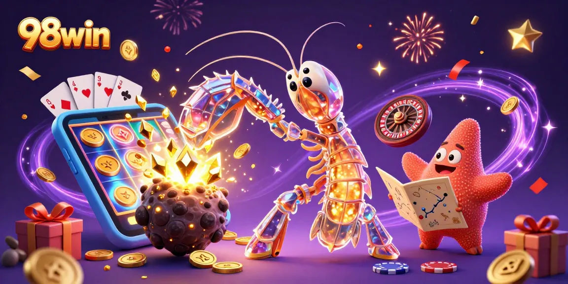 Play exciting games at 98win with colorful slots and dazzling winning opportunities.