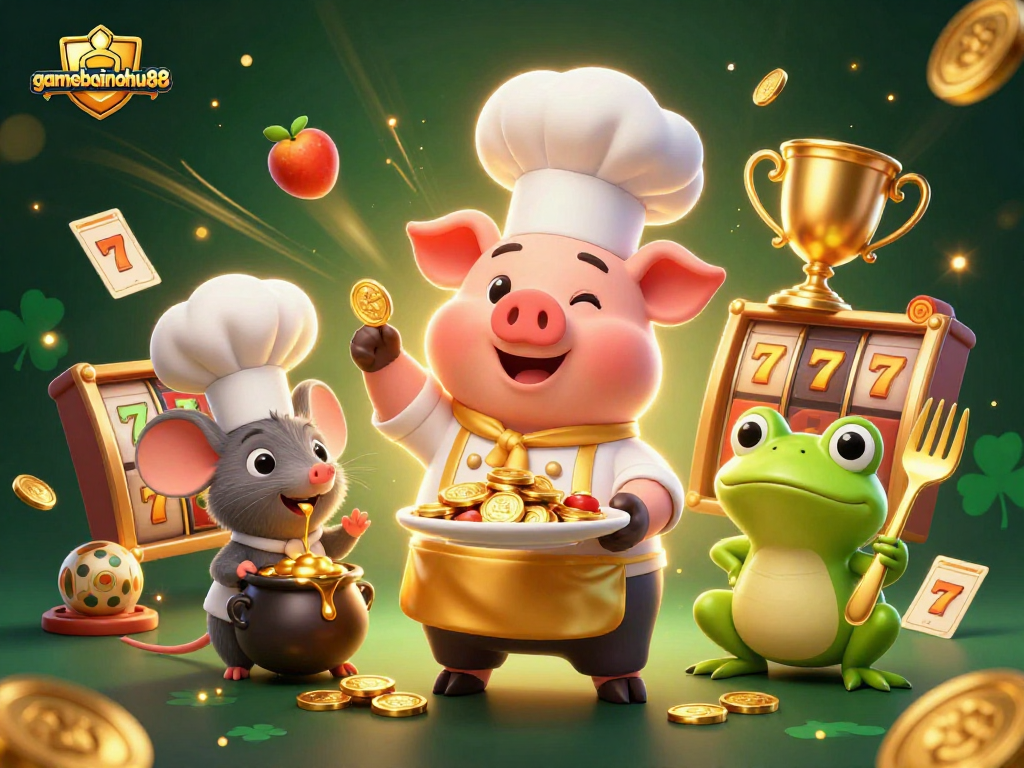 Experience the excitement of gamebainohu88 with vibrant slot themes and character action!