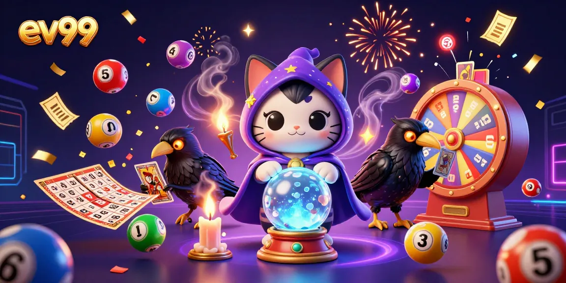 Engage in exciting gameplay at ev99 with vibrant lottery balls and captivating characters.